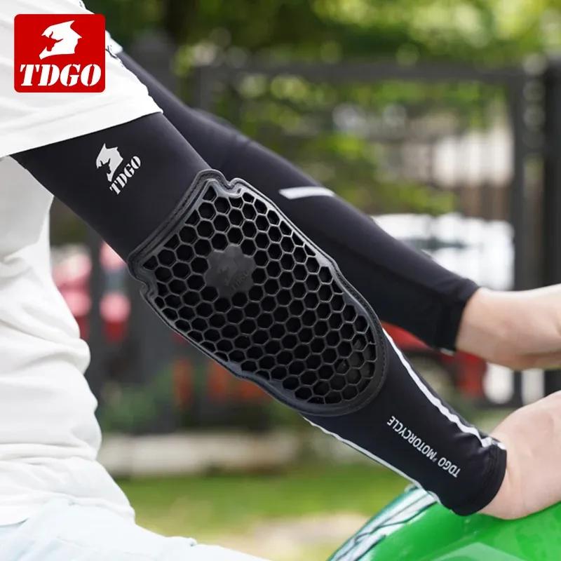 High Elastic Breathable Motorcycle Gloves & Elbow Guards with UV Sun Protection Anti-Slip Ice Silk for Enduro Motocross Sports