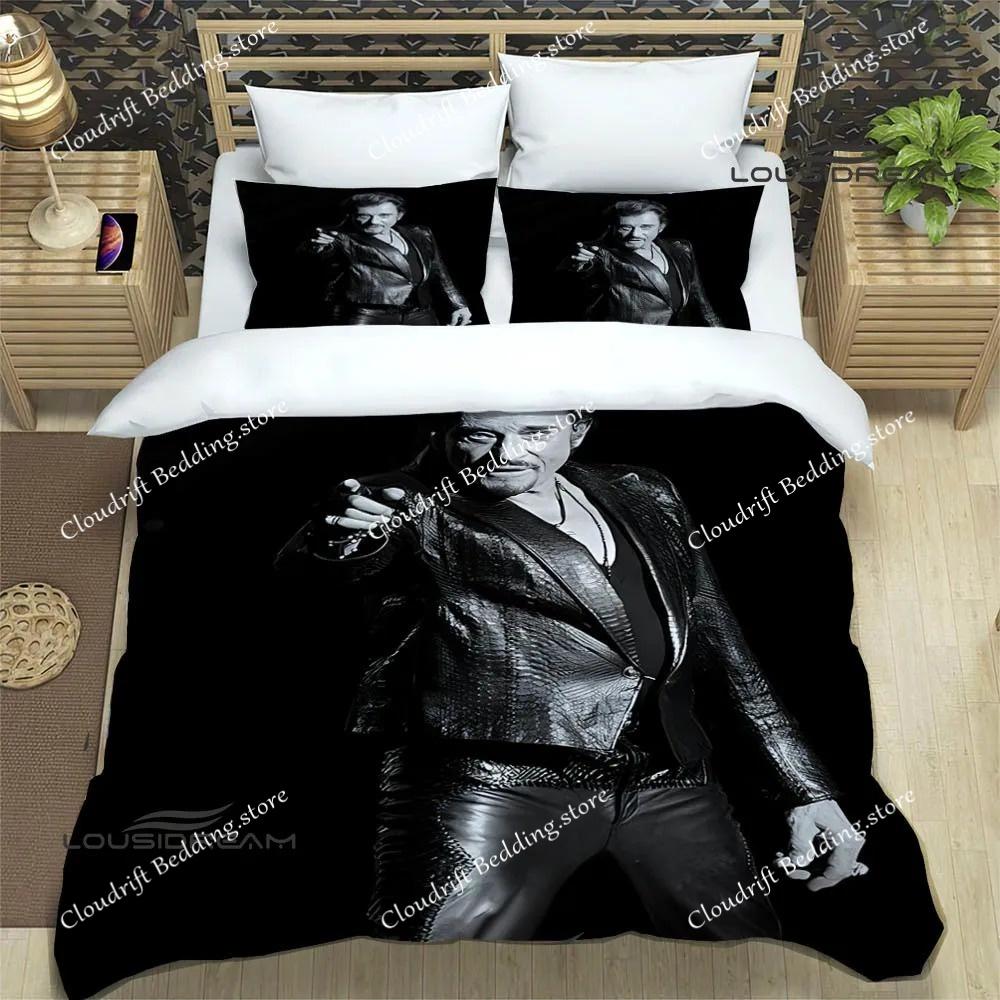 Rock Müzik Kral Kraliçe Nevresim Takımı Elektrik Gitar Punk Tarzı Yatak Takımı Genç Modası Hip Hop Polyester Yorgan Kılıfı
