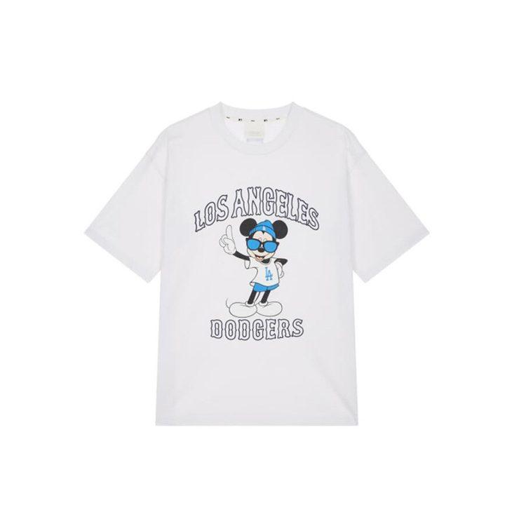 MLB X Disney T Shirt Unisex White 31TSK3031-07W