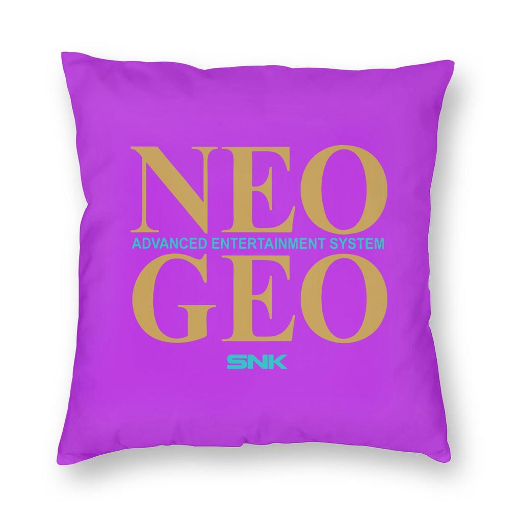 Neo Geo Yin Yang Grayscale Pillowcase Printed Polyester Cushion Cover Decor Snk Game Throw Pillow Case Cover Home Zippered X