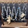 Crystal Beaded Mobile Phone Case Chain & Pendant