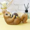 Squirrel Tape Dispenser, Fun Animal Stationery, Home Desktop Resin Tape Base, Decorative Item