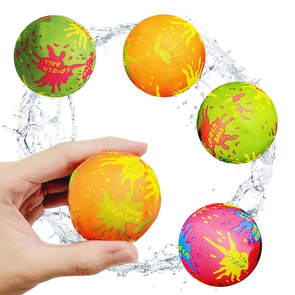 10-30pcs Reusable Children's Water Absorbing Cloth Balls - Summer Beach Swimming Pool Party Toys Fun Water Play Gifts For Kids