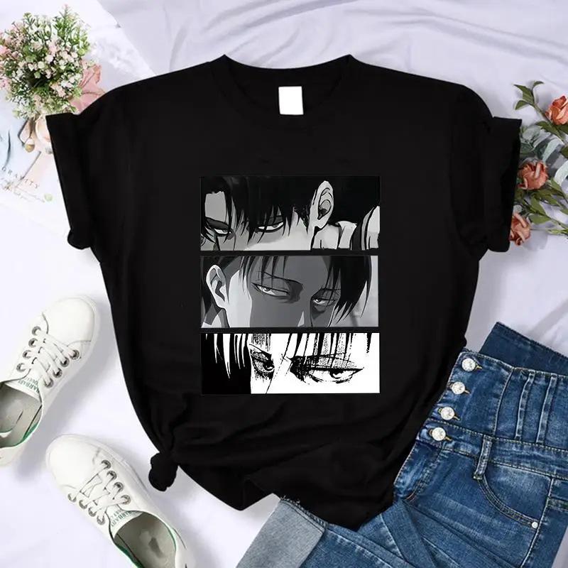 

Japanese Anime Attack Giant Printed T-Shirt Men s Casual Fashion Short Sleeve Large Size T-Shirt Women s S