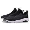 Li-Ning Comfortable Shock Absorbing Non-Slip Wear-Resistant Low-Top Running Shoes Men Sneakers White Black AGCN055-1