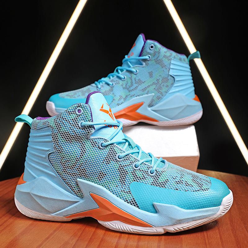 

AG Winter Youth High Top Basketball Running Sneakers Casual Shoes Spring and Autumn New Coconut Shoes Trend code number 31-45 family shoes