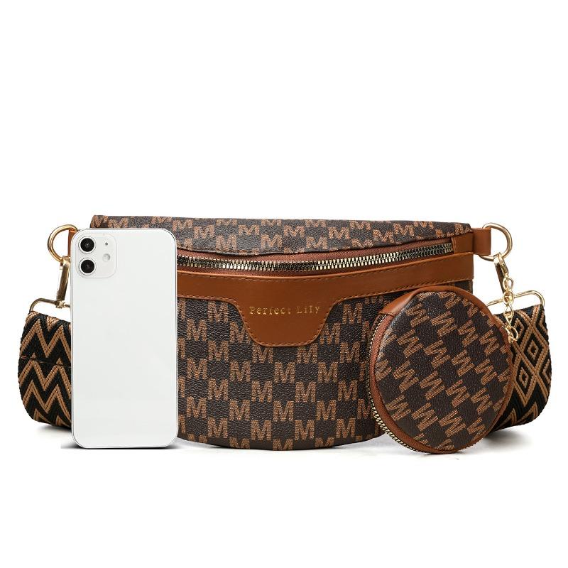 Vintage Casual Chest Waist Bag Small Shoulder Crossbody Bag