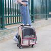 Large Space Cat Backpack with Stereoscopic Shoulder Straps Lightweight Breathable Design for Comfort Refreshing Shading Feature