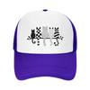 Verspielte gemusterte Katzen Linienkunst Netz Baseballkappe Lässiger Hut Outdoor Für Damen Unisex FeUnisex