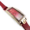 [N2367] - 'Morgan' Designer Watch In Red and Rose Gold (Seduction)