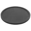 Silicone Black Drink Coasters Set of 48 Non-Slip Round Soft Sleek and Durable Easy to Clean Black