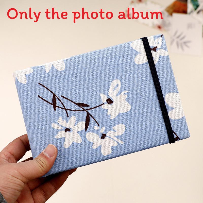 Classic Cloth Cover Photo Album With String Binding For Memories And Gift Use