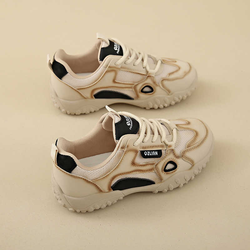 Fashion Key Height Lace Up Sneakers With Platform Woman Red Tennis For Women Shoes Summer Heels Sports To Play Hypebeast