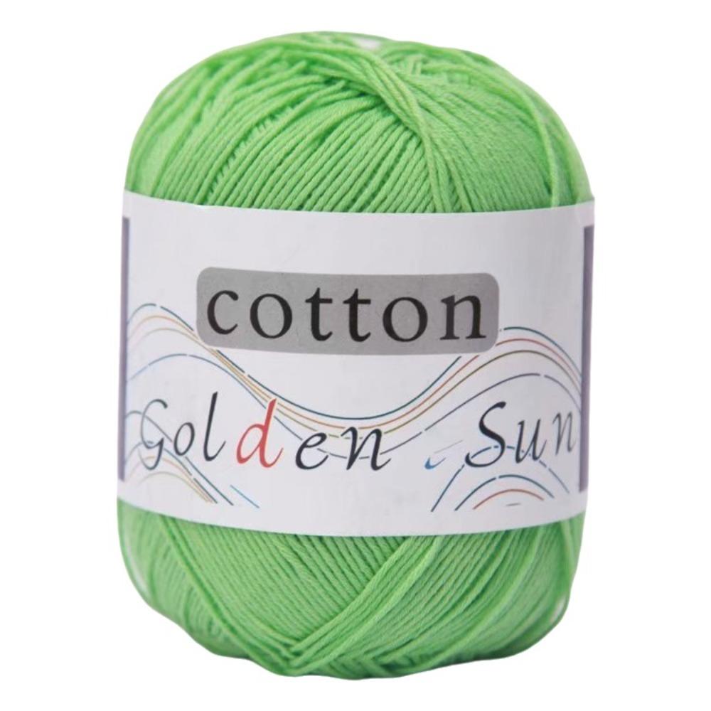 Anti-Pilling Hand Knitting Yarn Medium-Thin Crochet Yarn Cotton Yarn  Baby Knitting зелёный