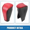 A ABSOPRO Shift Knob Gear Shift Knob Cover Shifter Lever Cover Leather Cover Easy