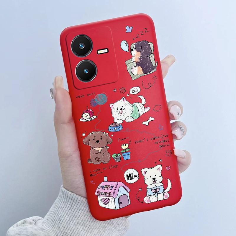 Case For Vivo Y22 Y22s Y35 Cute Astronaut Panda Soft TPU Silicone Phone Cover For vivoY22s Y 22s V2206 V2207 Y 35 V2205 Coque