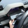 For Land Rover Defender 90 110 130 2020-2025 ABS Carbon Fiber Car Dashboard Decoration Cover Interior Car Accessories