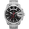 Herrenuhr Diesel Mega Chief DZ4308 Silbernes Stahlarmband