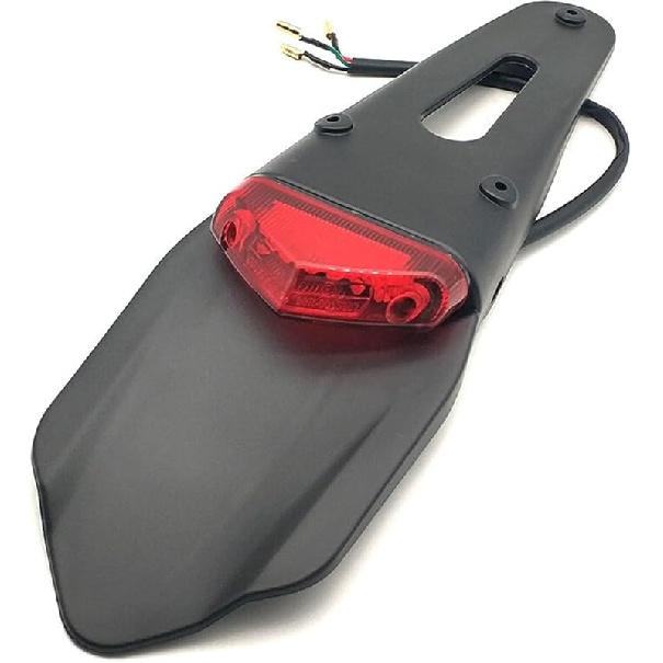 VrAre Motorbike Tail Light Motorcycle TailLight Dirt Bike Rear fenders Brake Stop LED Tail Light For Ho&nda CRF230F XR230 XR250 XR400 CRF 230F XR 150