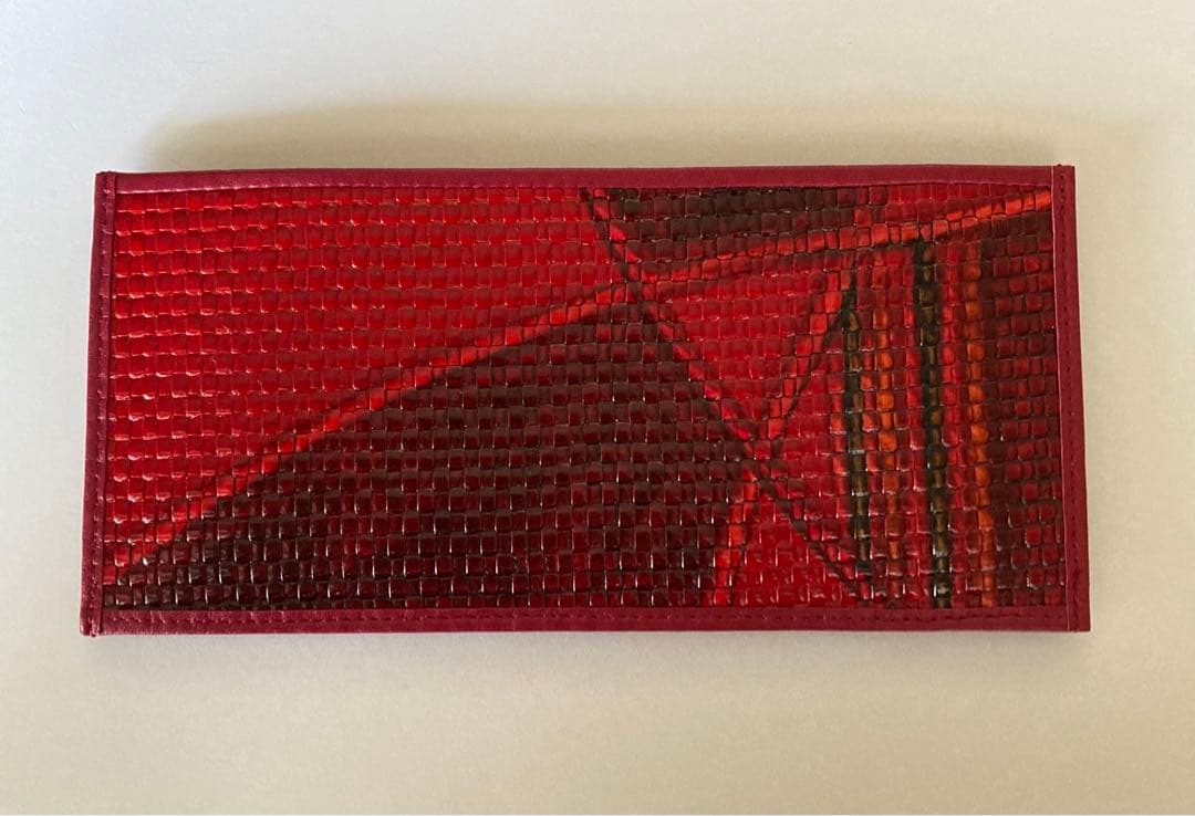 

[USED] Takofu wallet, mesh, cowhide, Kyoto Naniwaya Harube