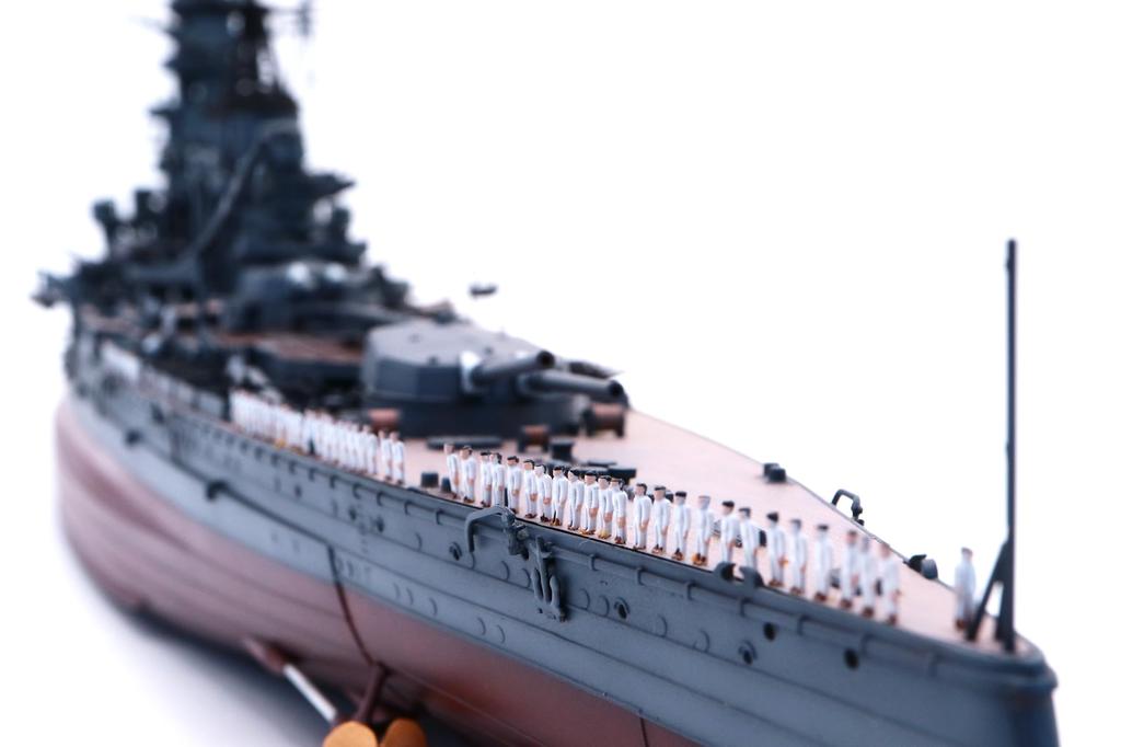Fujimi Model 1/350 Ship Model Series No. 6 EX-3 Japanese Navy Battleship Fuso (with Imperial Navy Crew Figures) 350 Ship-6 EX-3