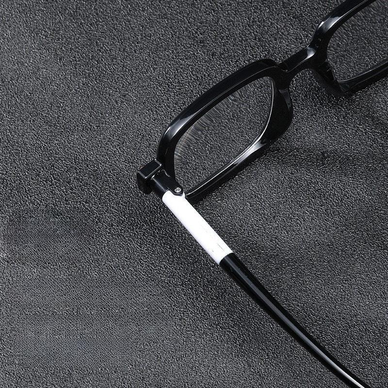 Anti-Blue Light Glasses Ultra Light Unisex Eyeglasses Clear Lens Reading Glasses Square Eyewear Men Women Eyeglasses Chain
