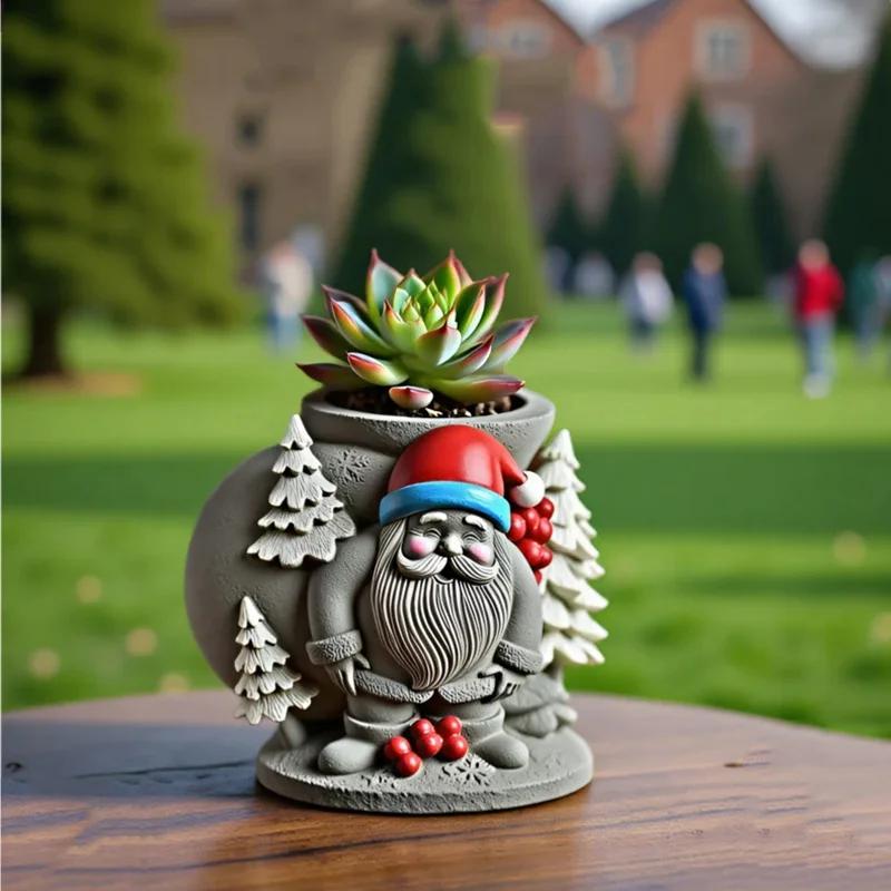A Top Quality Scented Candles, Gypsum Cups, Stone Containers, Santa Claus Candle Cups, DIY Decorative Gifts
