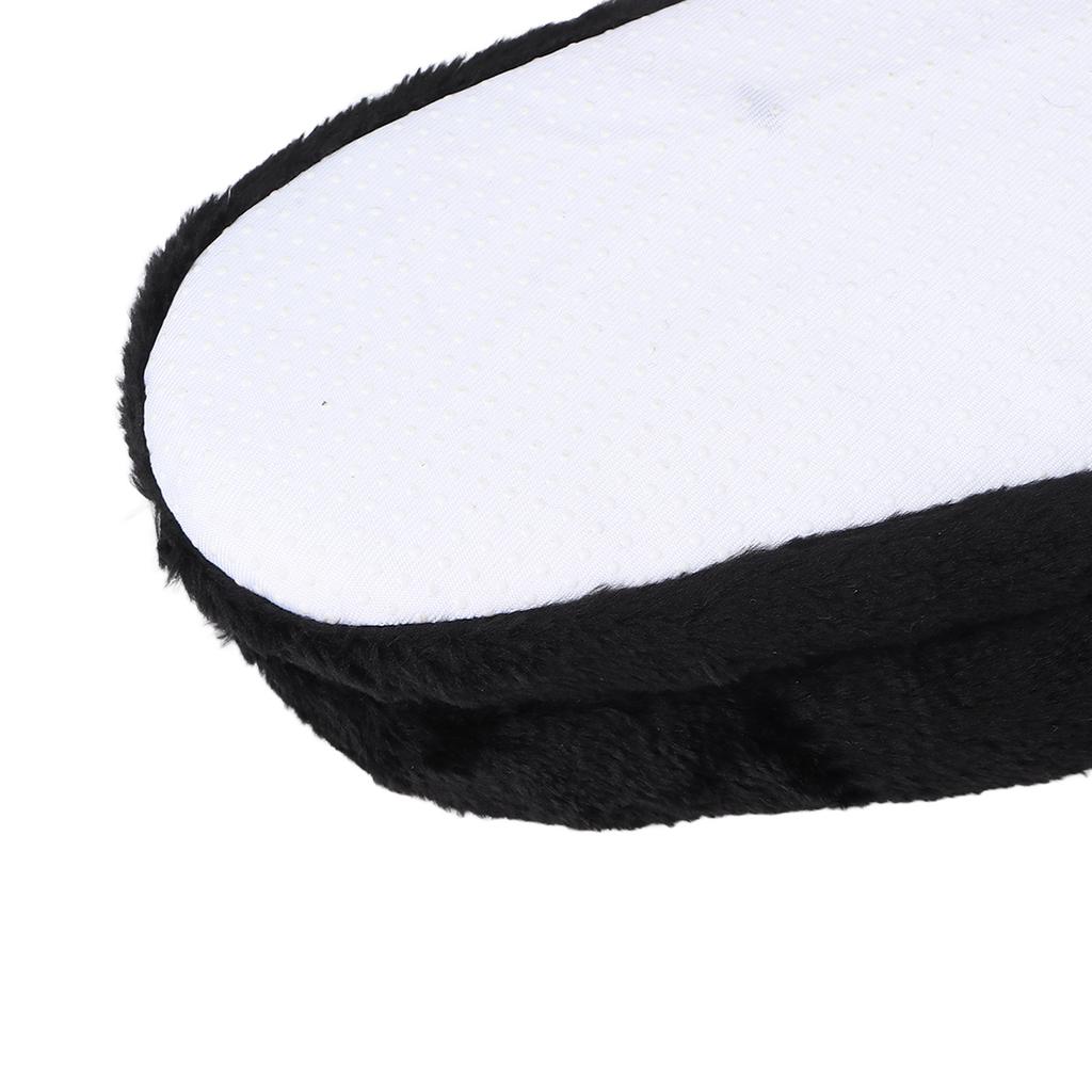 Sapatos Aquecidos USB Masculino Feminino Laváveis Exterior Pelúcia Macia Elétricos Aquecidos Chinelos para Aquecimento dos Pés Preto