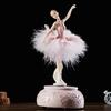 Carillon in Stile Ballerina Elegante Ballerina Eleganti Figure Ruotano Carillon Regalo Per Amico Decorazione Desktop Casa ZG116