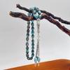 Handmade Glass Bead Rosary Bracelets Cross Pendants Bracelets Catholicism Prayer