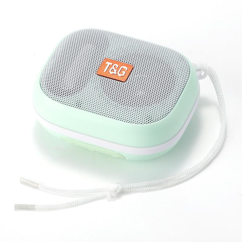 Portable Waterproof Bluetooth Speaker with Subwoofer, TWS Pairing & Lanyard