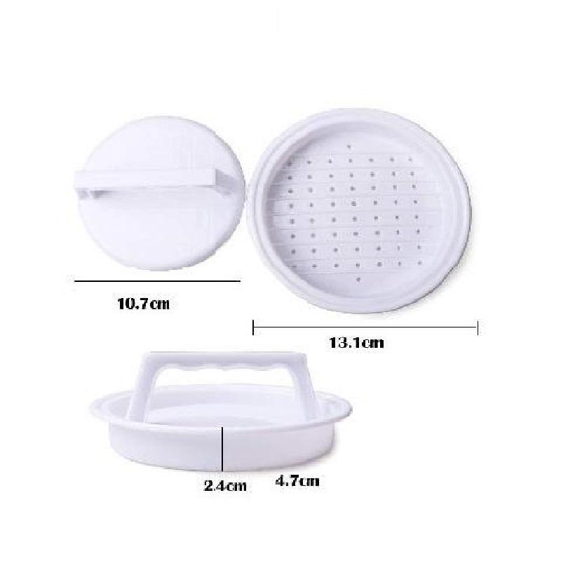 

Stuffed Hamburger Press,Plastic Hamburger Makers,Meat Grill Party Churrasco Hamburger Maker Patty Mold,Patty Makers,Kitchen Tool 1 Set