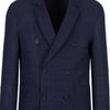Emporio Armani Business Suits Men's Dark Blue Suit Collar Moderate Business Suit I1G850-I1134-922
