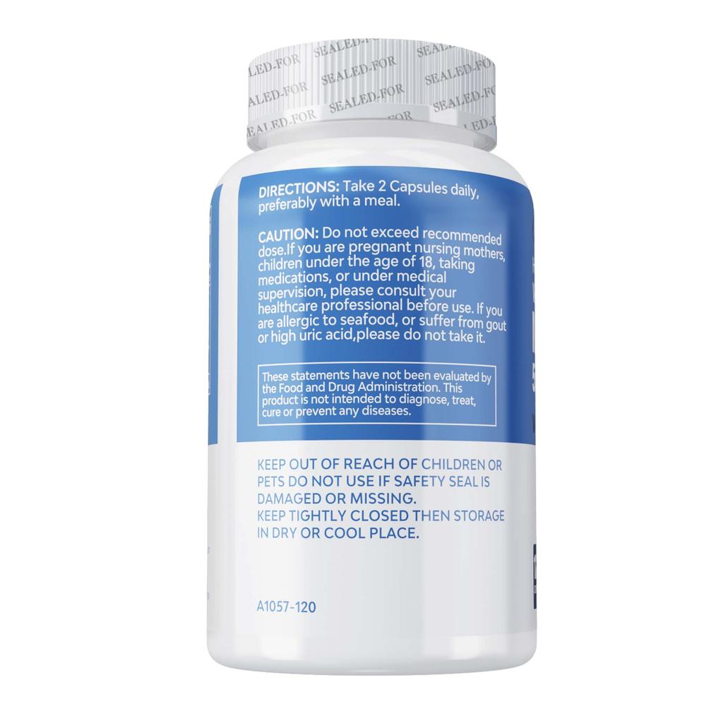 Pslalae White Mulberry Leaf Extract Capsules, 10:1 Extract, 5000 mg White Mulberry Leaf, Overall Health, Suitable for Adults