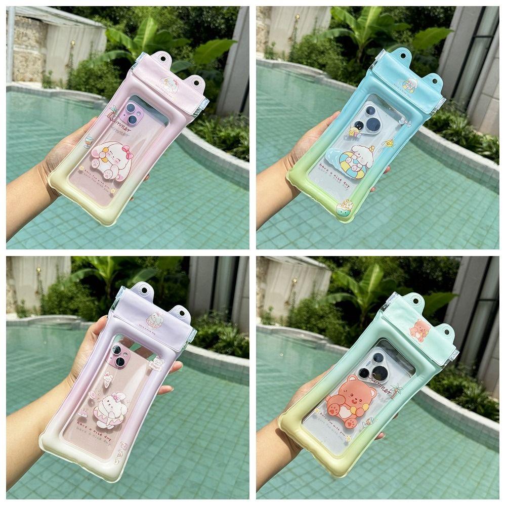Floating Waterproof Phone Bag Water-Splashing Festival Swimming Storage Bag  Underwater