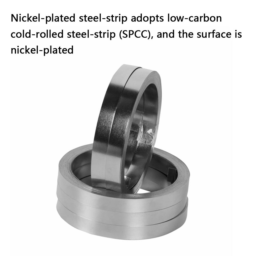 

1 рулон 10 м литиевая батарея Liion батарея никелевая пластина лента соединитель машина для точечной сварки 1 разноцветный