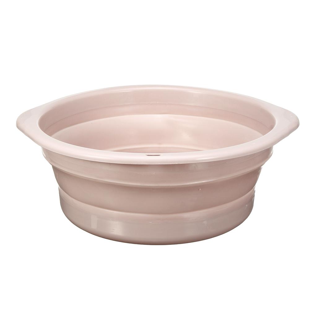 Foldable Washbasin Thick Non-Slip Plastic Folding Basin for Baby Children Camping Travel