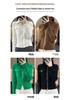 Women's Slim-Fit Stand Collar 100% Pure Wool Sweater - Autumn/Winter Knit Cardigan, Skin-Friendly Base Layer Outerwear