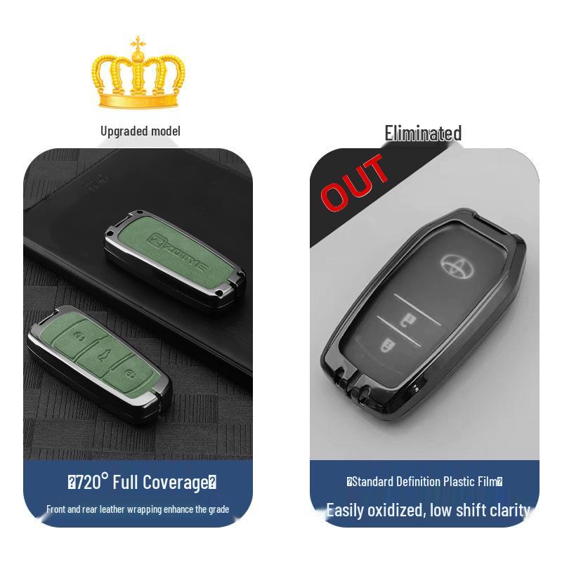 Zotye T300/T600, Damai X5/X7, SR7/9, T700/T500 Car Key Cover with Metal Buckle