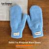 Xue Qiman Unisex Thickened Rabbit Fur Gloves