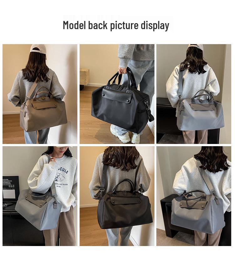 Women's Large Capacity Wet/Dry Travel and Fitness Bag - Lightweight Carry-On for Short Trips