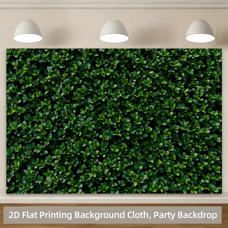 Artificial Boxwood Hedge Greenery Wall Photo Background
