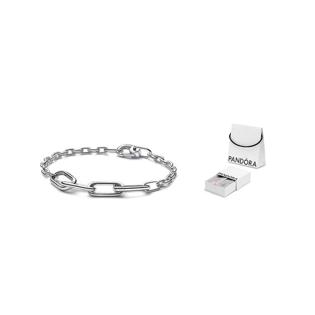Pandora Me Minimalist Elegant Fashion Versatile 925 Silver Bracelet Women bracelet 592340C00