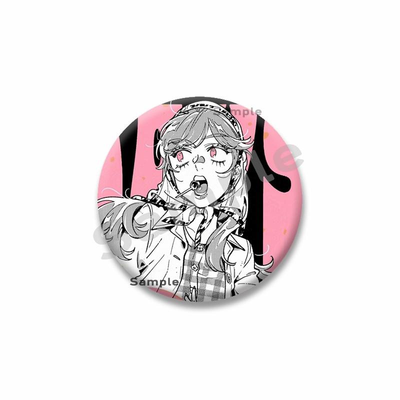 Anime The Guy She Was Interested In Wasn't A Guy At All Button Pin Cartoon Mitsuki Koga Brooch Badge Bag Hat Decor Accessories
