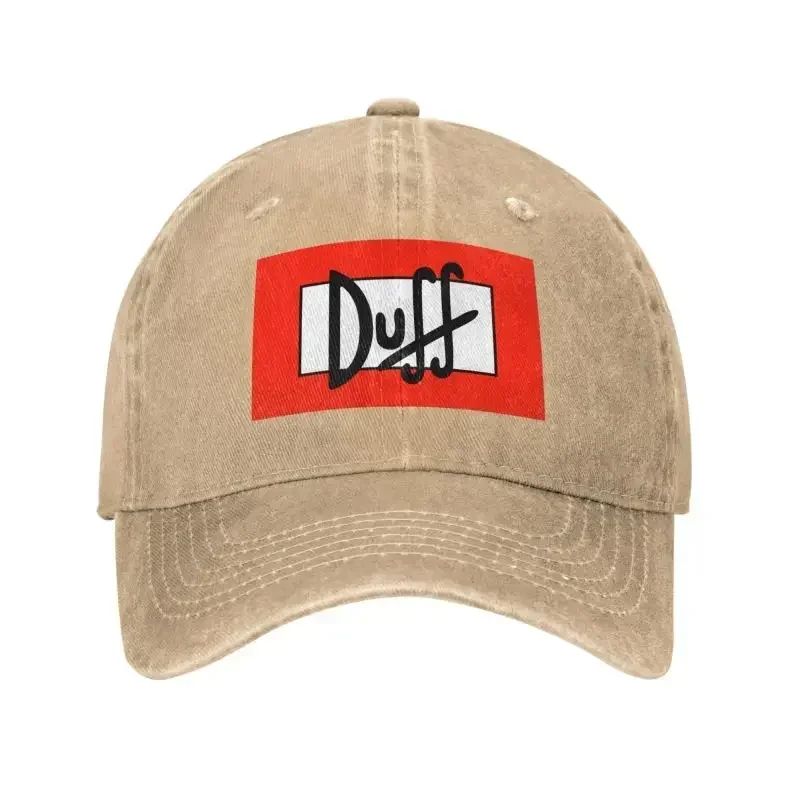 Unisex Cotton Duff Beer Baseball Cap Adult Adjustable Dad Hat Women Men Hip Hop Snapback Caps Outdoor Sun Protection