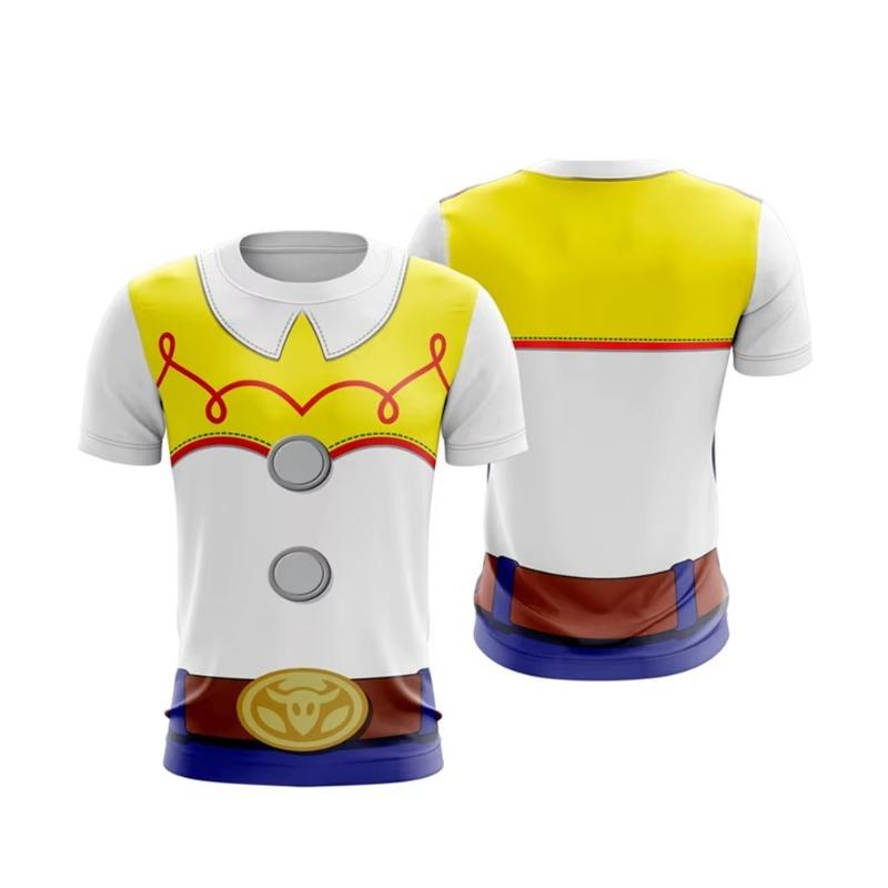 

Toy Story 3D Print T-Shirt For Men Women Youth Teen Cartoon Tops Woody Buzz Lightyear Zurg Jessie Cosplay Costume Casual Tee S