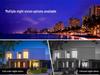 4G Solar-Powered HD Quad-Lens Outdoor Camera with Real-Time Voice Intercom and Full-Color Night Vision