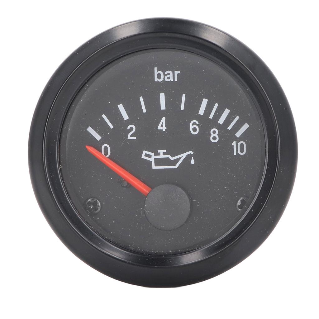 52mm Oil Pressure Gauge LED Backlight Pointer Type Oil Pressure Meter High Accuracy Pressure Tester