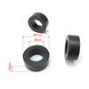 Weight Plate Spacers for Barbell Equipment 2Pcs Shock Absorbing Rubber Design
