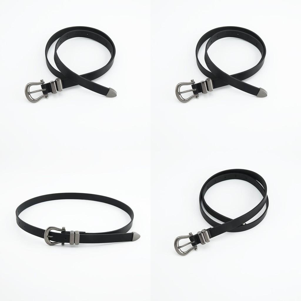 Vintage Chic Women's Jeans Belt With Alloy Buckle Classic And Stylish